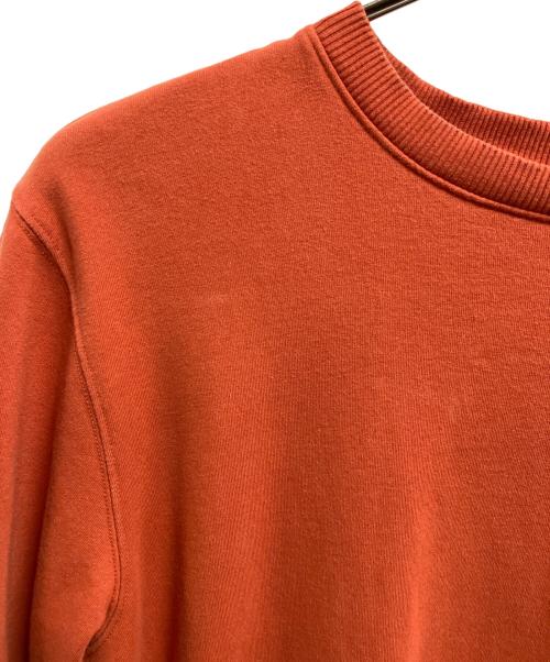 stussy（ステューシー）stussy (ステューシー) スウェット オレンジ サイズ:Lの古着・服飾アイテム