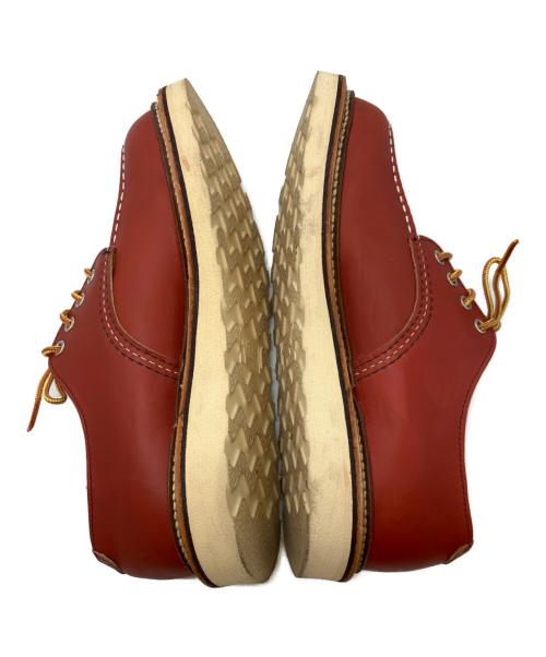 RED WING（レッドウィング）RED WING (レッドウィング) ワークオックスフォード レッド サイズ:26㎝の古着・服飾アイテム