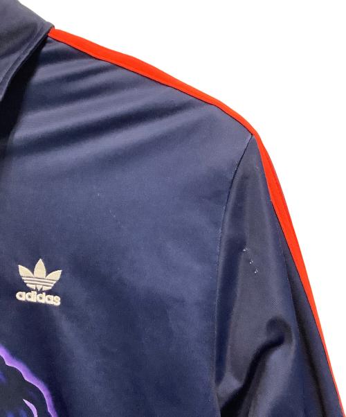 adidas（アディダス）adidas (アディダス) KERWIN FROST (カーウィン・フロスト) ジャージ ネイビー×レッド サイズ:6X0の古着・服飾アイテム