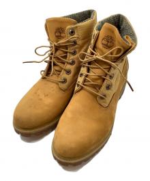 Timberland×Harris Tweed（ティンバーランド×ハリスツイード）の古着「レースアップブーツ」｜ベージュ