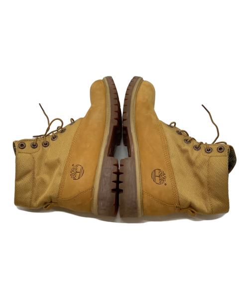 Timberland（ティンバーランド）Timberland (ティンバーランド) Harris Tweed (ハリスツイード) レースアップブーツ ベージュ サイズ:7.5Wの古着・服飾アイテム