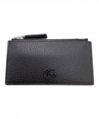 GUCCIグッチ）の古着「ジップカードケース」｜ブラック