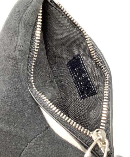 GUCCI（グッチ）GUCCI (グッチ) ジップカードケース ブラックの古着・服飾アイテム