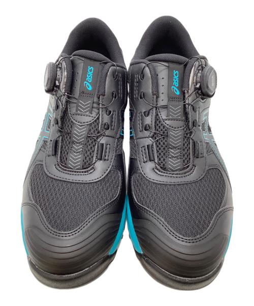 asics（アシックス）asics (アシックス) スニーカー ブラック×ブルー サイズ:26.5㎝の古着・服飾アイテム