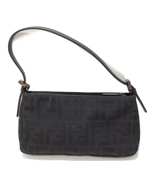 FENDI（フェンディ）FENDI (フェンディ) アクセサリーポーチ ブラックの古着・服飾アイテム
