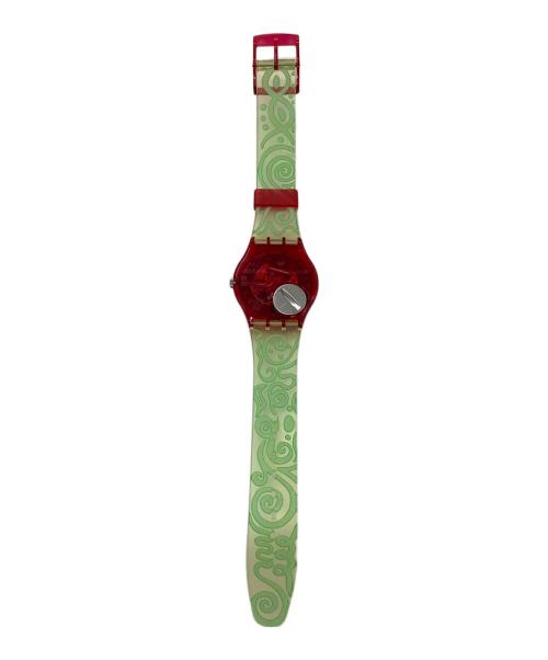 SWATCH（スウォッチ）SWATCH (スウォッチ) クロノグラフ レッドの古着・服飾アイテム