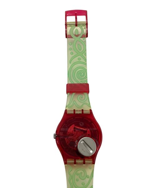 SWATCH（スウォッチ）SWATCH (スウォッチ) クロノグラフ レッドの古着・服飾アイテム