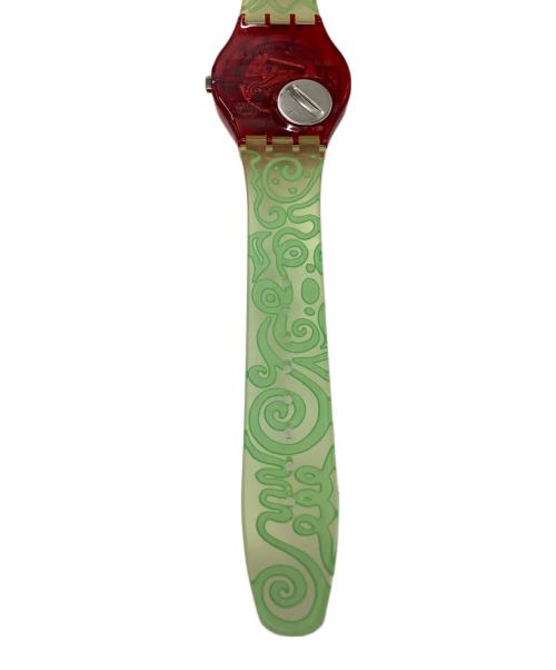 SWATCH（スウォッチ）SWATCH (スウォッチ) クロノグラフ レッドの古着・服飾アイテム