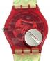 中古・古着 SWATCH (スウォッチ) クロノグラフ レッド：5000円