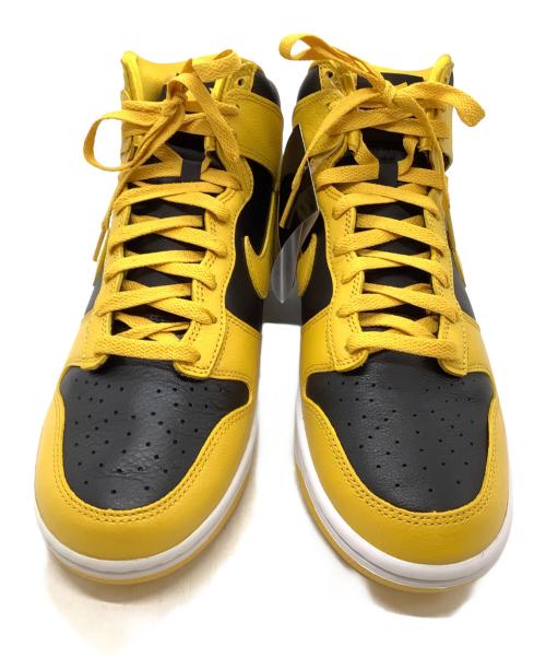 NIKE（ナイキ）NIKE (ナイキ) wu-tang clan (ウータンクラン) ハイカットスニーカー イエロー サイズ:27㎝ 未使用品の古着・服飾アイテム