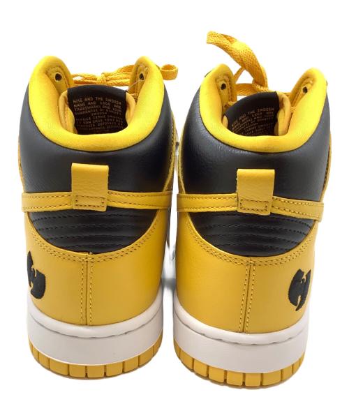 NIKE（ナイキ）NIKE (ナイキ) wu-tang clan (ウータンクラン) ハイカットスニーカー イエロー サイズ:27㎝ 未使用品の古着・服飾アイテム