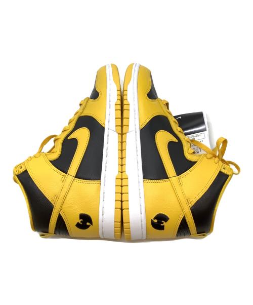 NIKE（ナイキ）NIKE (ナイキ) wu-tang clan (ウータンクラン) ハイカットスニーカー イエロー サイズ:27㎝ 未使用品の古着・服飾アイテム
