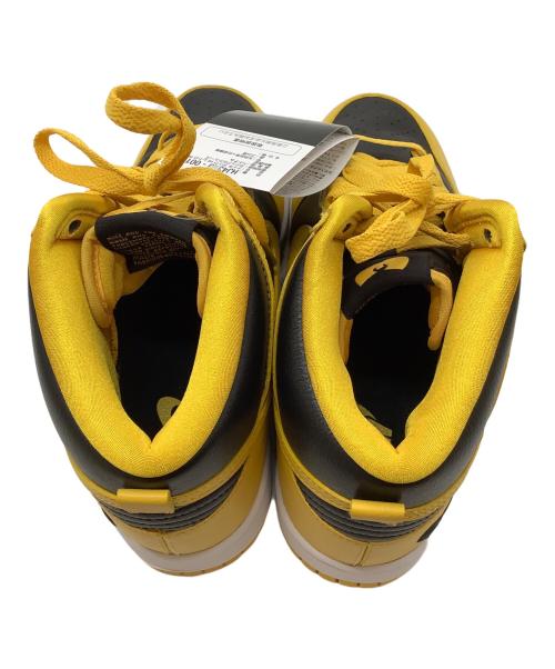 NIKE（ナイキ）NIKE (ナイキ) wu-tang clan (ウータンクラン) ハイカットスニーカー イエロー サイズ:27㎝ 未使用品の古着・服飾アイテム