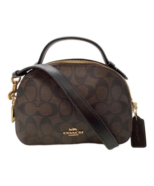 COACH（コーチ）COACH (コーチ) ショルダーバッグ ブラウンの古着・服飾アイテム