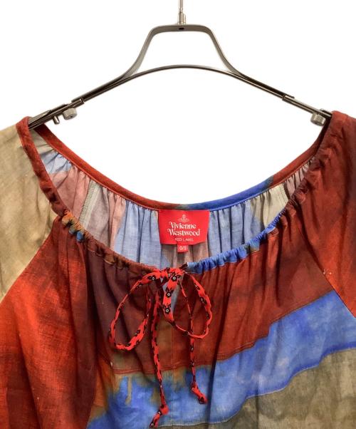 Vivienne Westwood RED LABEL（ヴィヴィアンウエストウッドレッドレーベル）Vivienne Westwood RED LABEL (ヴィヴィアンウエストウッドレッドレーベル) 長袖ブラウス レッド サイズ:Sの古着・服飾アイテム