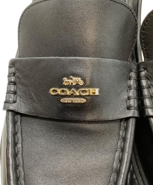 COACH（コーチ）COACH (コーチ) ローファー ブラック サイズ:24㎝の古着・服飾アイテム