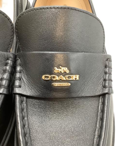 COACH（コーチ）COACH (コーチ) ローファー ブラック サイズ:24㎝の古着・服飾アイテム