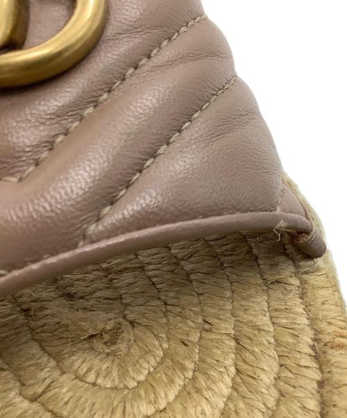 GUCCI（グッチ）GUCCI (グッチ) サンダル ベージュ サイズ:SIZE 37の古着・服飾アイテム