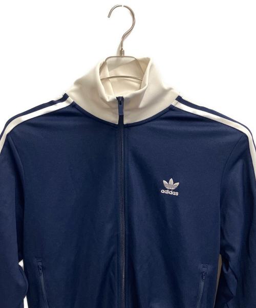 adidas（アディダス）adidas (アディダス) トラックジャケット ネイビー×ホワイト サイズ:XLの古着・服飾アイテム