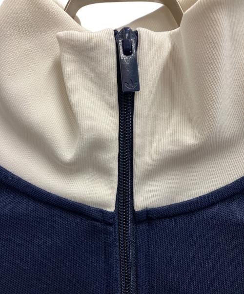 adidas（アディダス）adidas (アディダス) トラックジャケット ネイビー×ホワイト サイズ:XLの古着・服飾アイテム