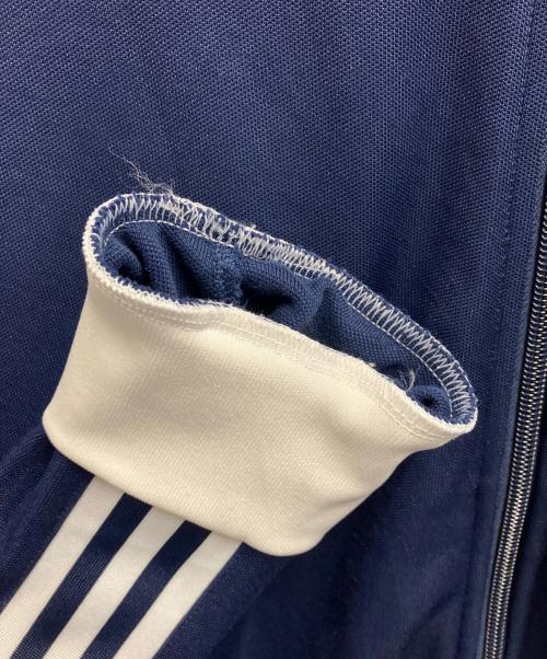 adidas（アディダス）adidas (アディダス) トラックジャケット ネイビー×ホワイト サイズ:XLの古着・服飾アイテム