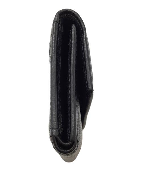 TAKEO KIKUCHI（タケオキクチ）TAKEO KIKUCHI (タケオキクチ) 3つ折り財布 ブラックの古着・服飾アイテム