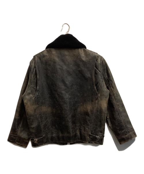 AVIREX（アヴィレックス）AVIREX (アヴィレックス) フライトジャケット ブラウン サイズ:SIZE Sの古着・服飾アイテム