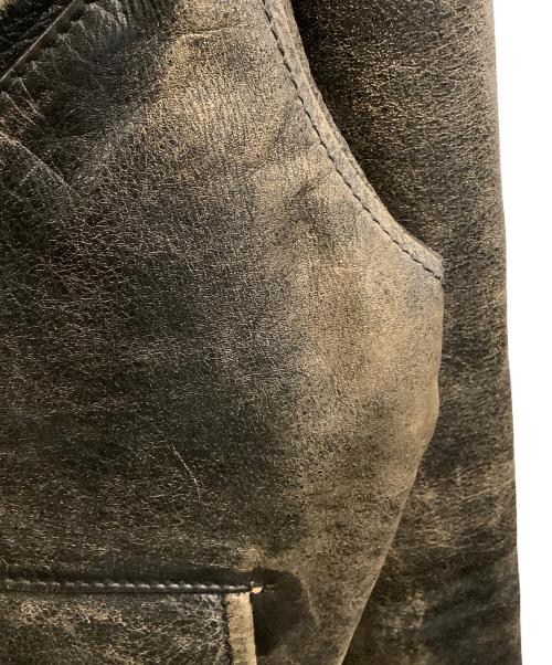 AVIREX（アヴィレックス）AVIREX (アヴィレックス) フライトジャケット ブラウン サイズ:SIZE Sの古着・服飾アイテム