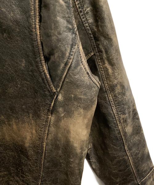 AVIREX（アヴィレックス）AVIREX (アヴィレックス) フライトジャケット ブラウン サイズ:SIZE Sの古着・服飾アイテム