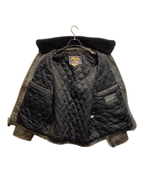 AVIREX（アヴィレックス）AVIREX (アヴィレックス) フライトジャケット ブラウン サイズ:SIZE Sの古着・服飾アイテム