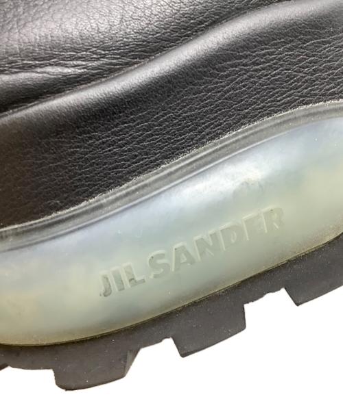 JIL SANDER（ジルサンダー）JIL SANDER (ジルサンダー) レースアップブーツ ブラック サイズ:SIZE 40の古着・服飾アイテム