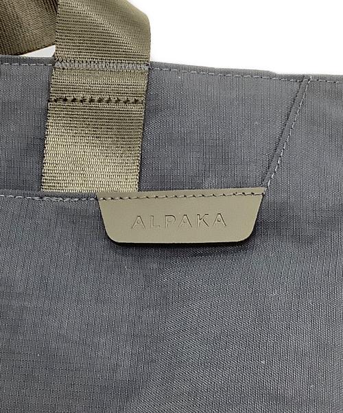 ALPAKA（アルパカ）ALPAKA (アルパカ) トートバッグ ネイビーの古着・服飾アイテム
