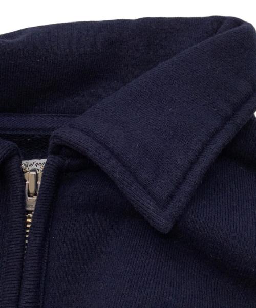FELCO（フェルコ）FELCO (フェルコ) ハーフジップスウェット ネイビー サイズ:Lの古着・服飾アイテム