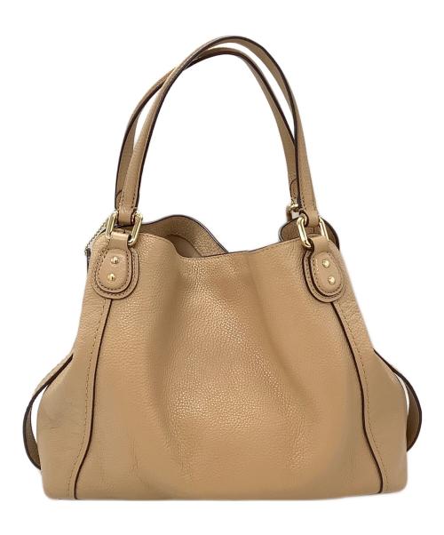 COACH（コーチ）COACH (コーチ) 2WAYショルダーバッグ ベージュの古着・服飾アイテム