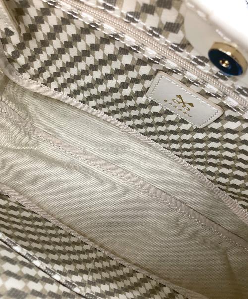 SAZABY（サザビー）SAZABY (サザビー) トートバッグ アイボリーの古着・服飾アイテム