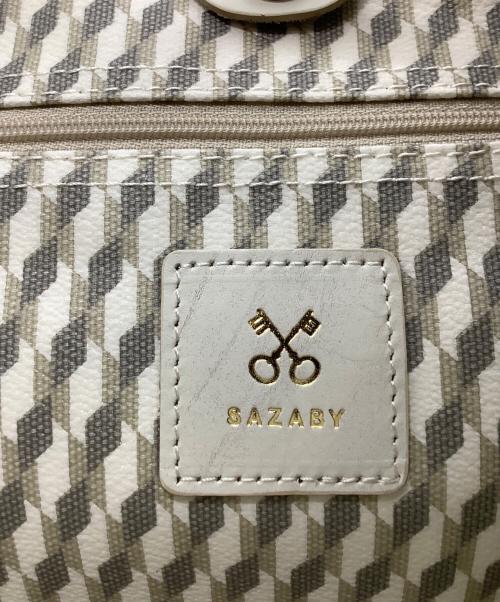 SAZABY（サザビー）SAZABY (サザビー) トートバッグ アイボリーの古着・服飾アイテム