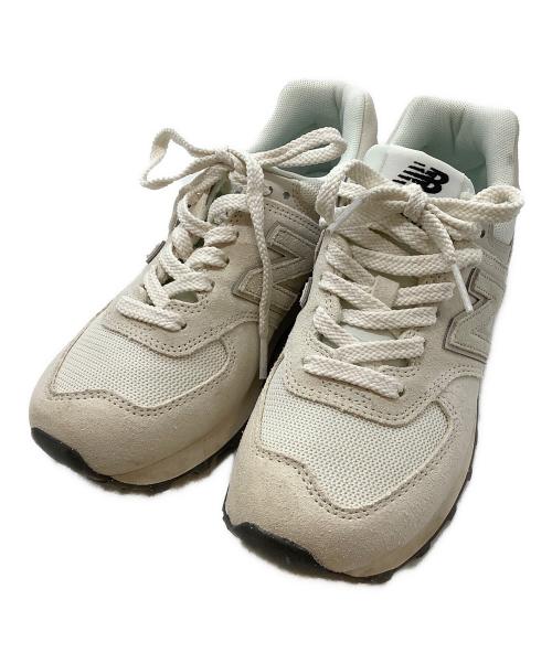 NEW BALANCE（ニューバランス）NEW BALANCE (ニューバランス) スニーカー ホワイト サイズ:23㎝の古着・服飾アイテム