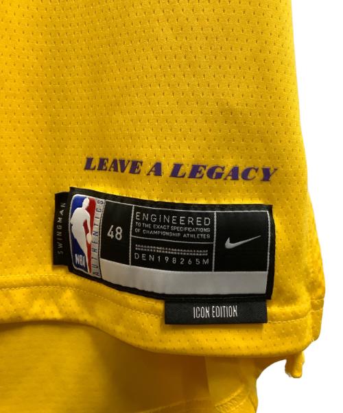 NIKE（ナイキ）NIKE (ナイキ) バスケットボールユニフォーム イエロー×パープル サイズ:Lの古着・服飾アイテム