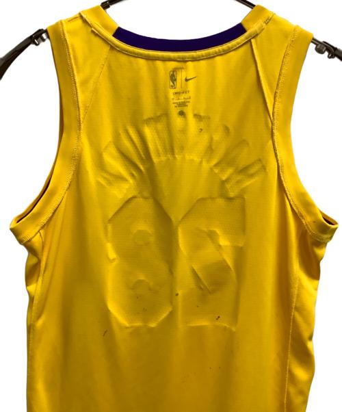 NIKE（ナイキ）NIKE (ナイキ) バスケットボールユニフォーム イエロー×パープル サイズ:Lの古着・服飾アイテム