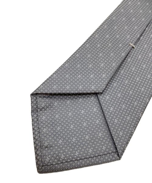 LOUIS VUITTON（ルイ ヴィトン）LOUIS VUITTON (ルイ ヴィトン) シルクネクタイ グレー サイズ:8cmの古着・服飾アイテム