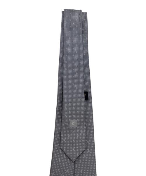 LOUIS VUITTON（ルイ ヴィトン）LOUIS VUITTON (ルイ ヴィトン) シルクネクタイ グレー サイズ:8cmの古着・服飾アイテム