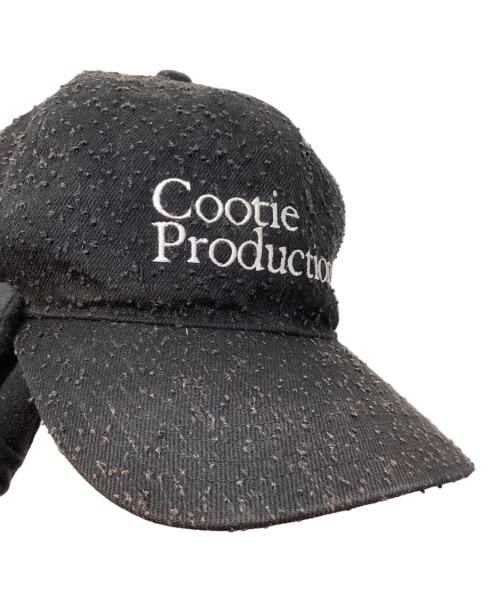 COOTIE PRODUCTIONS（クーティープロダクツ）COOTIE PRODUCTIONS (クーティープロダクツ) キャップ ブラックの古着・服飾アイテム