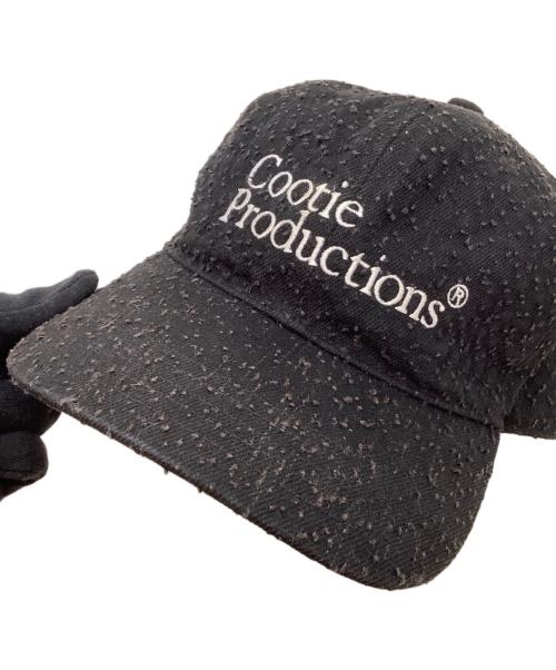 COOTIE PRODUCTIONS（クーティープロダクツ）COOTIE PRODUCTIONS (クーティープロダクツ) キャップ ブラックの古着・服飾アイテム