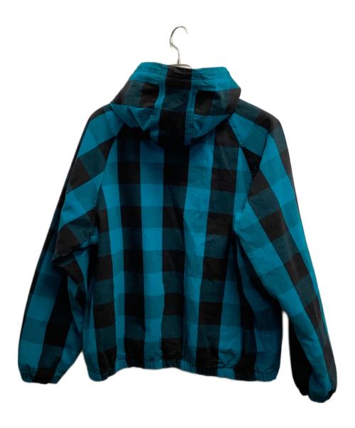 SUPREME（シュプリーム）SUPREME (シュプリーム) フーデッドジャケット ブラック×グリーン サイズ:Lの古着・服飾アイテム