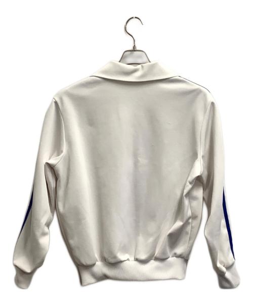 adidas（アディダス）adidas (アディダス) トラックジャケット ホワイト×ブルー サイズ:Mの古着・服飾アイテム