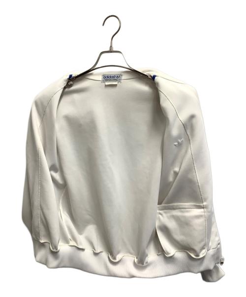 adidas（アディダス）adidas (アディダス) トラックジャケット ホワイト×ブルー サイズ:Mの古着・服飾アイテム