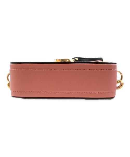 MARC JACOBS（マークジェイコブス）MARC JACOBS (マークジェイコブス) ショルダーバッグ ブラウン×ピンクの古着・服飾アイテム