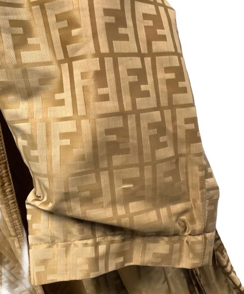FENDI（フェンディ）FENDI (フェンディ) トレンチコート ゴールド サイズ:44の古着・服飾アイテム