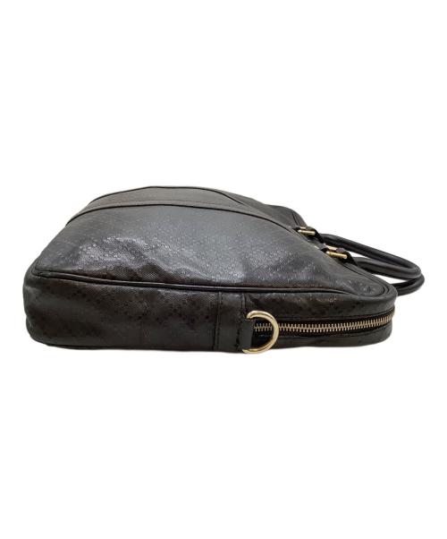 GUCCI（グッチ）GUCCI (グッチ) ビジネスバッグ ブラックの古着・服飾アイテム