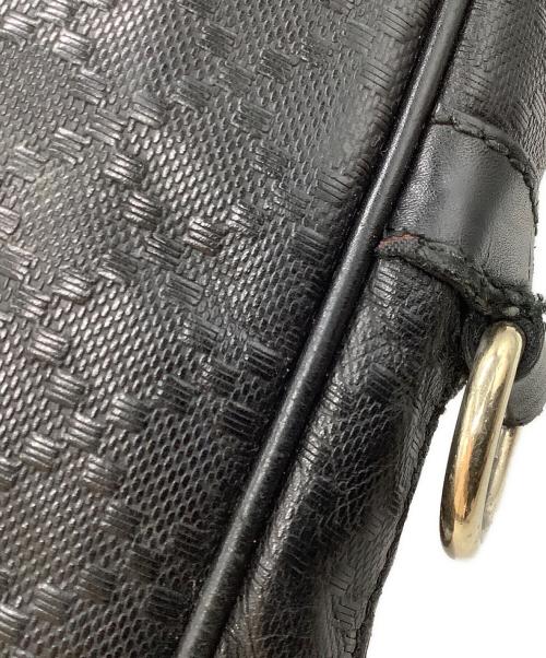 GUCCI（グッチ）GUCCI (グッチ) ビジネスバッグ ブラックの古着・服飾アイテム